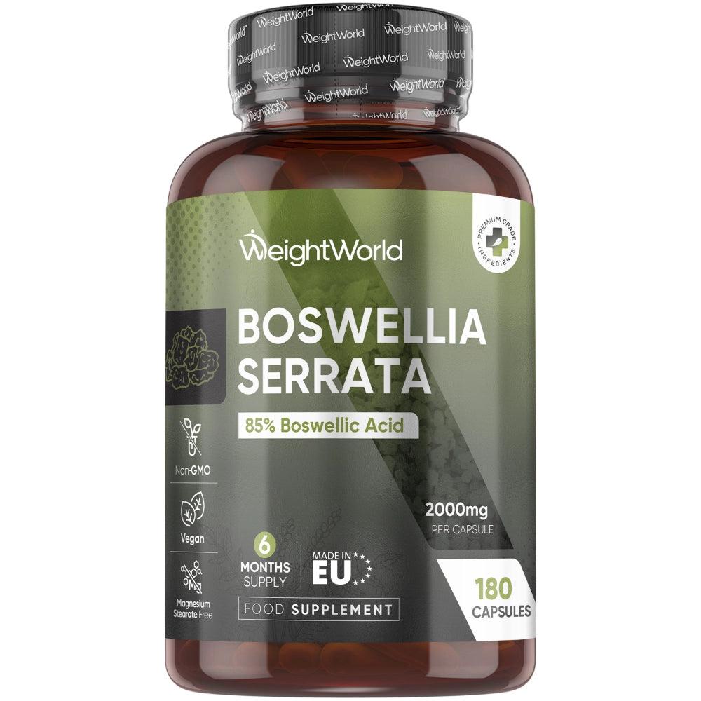 WeightWorld Boswellia Serrata 2000 mg, 180 kapsler med boswelliaekstrakt