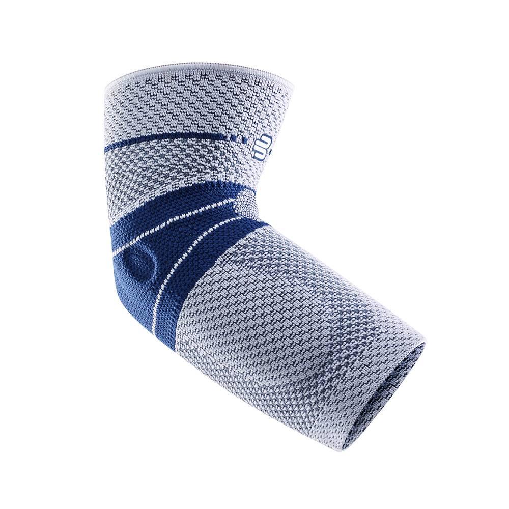 Bauerfeind EpiTrain kompressionsbandage til albuen i farven titan