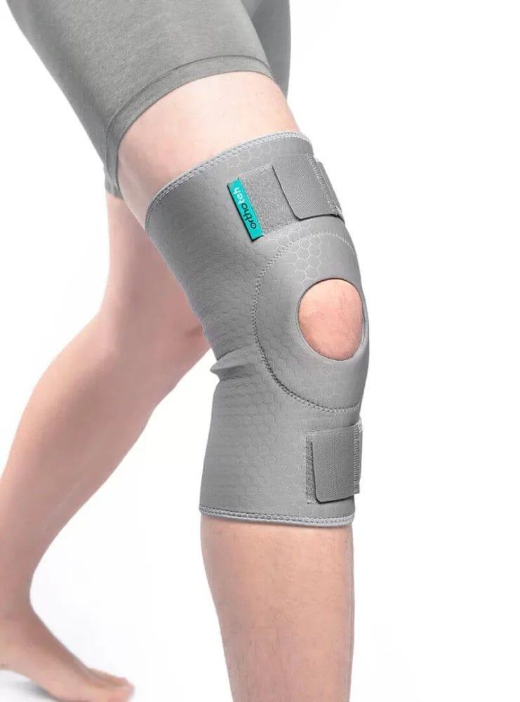 Elastisk knæstøtte Komfort 40201 fra Orthoteh med patella-ring