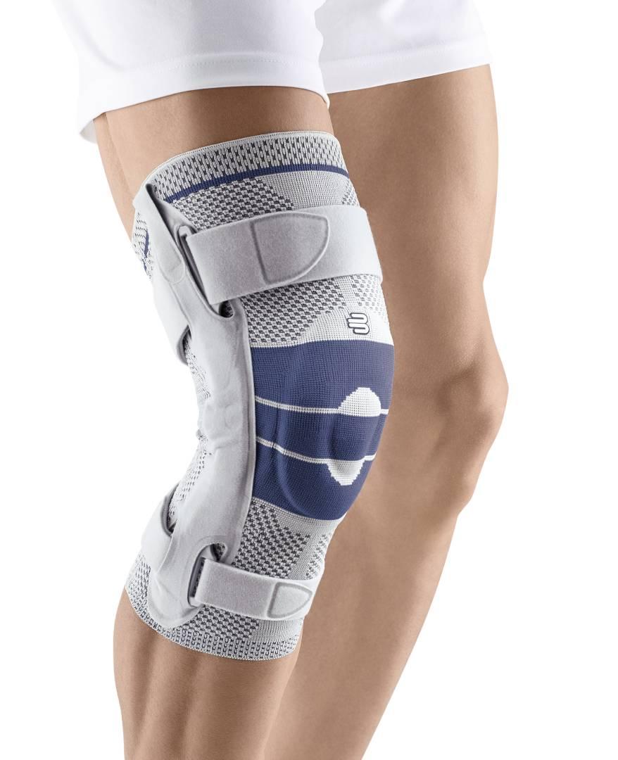Bauerfeind GenuTrain S knæbandage med anatomisk formede sideskinner