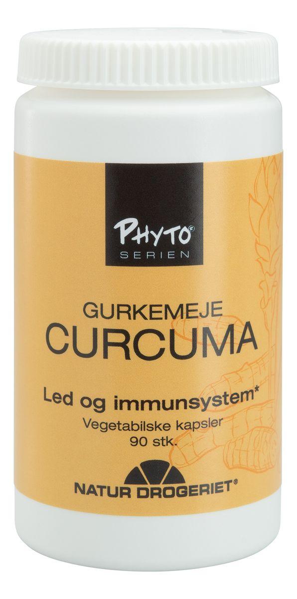 Natur-Drogeriet Curcuma, 90 kapsler med gurkemejerod