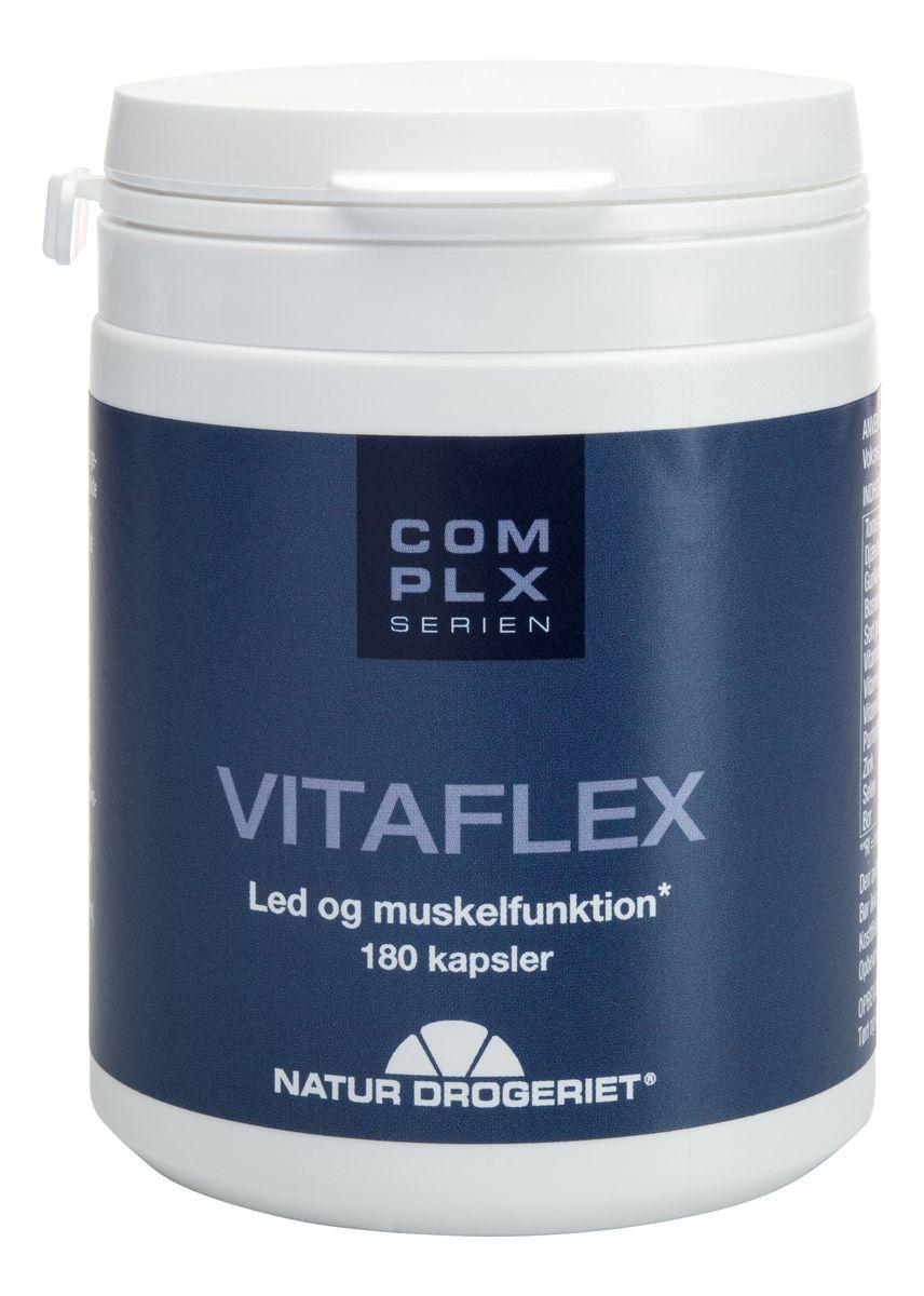 Natur-Drogeriet Vitaflex, 180 kapsler med urter, vitaminer og mineraler til leddene