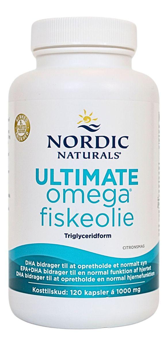Nordic Naturals Ultimate Omega, 120 kapsler