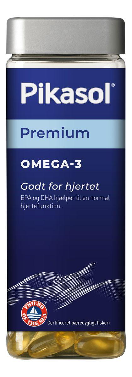 Pikasol Premium fiskeolie, 140 kapsler