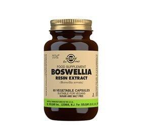 Solgar Boswellia Resin, 60 vegetabilske kapsler med boswelliaharpiksekstrakt