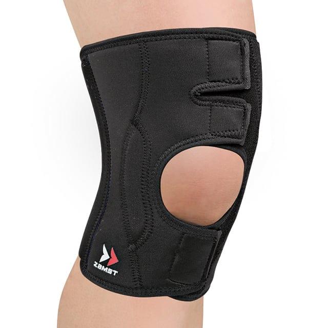 ZAMST EK-3 knæbandage med indsyede skinner i medial og lateral side