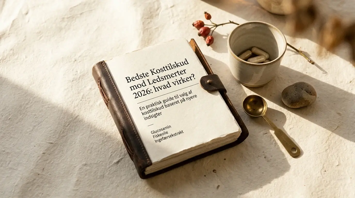 Bedste kosttilskud mod ledsmerter 2026: hvad virker?