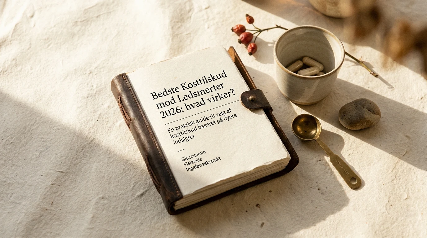 Bedste kosttilskud mod ledsmerter 2026: hvad virker?
