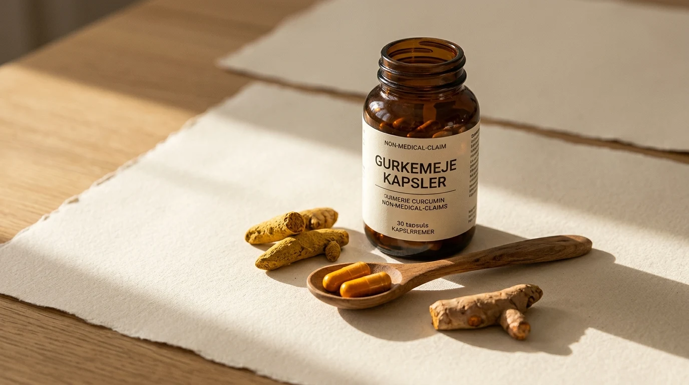 Gurkemeje kapsler 2026: curcumin, dosis og bivirkninger